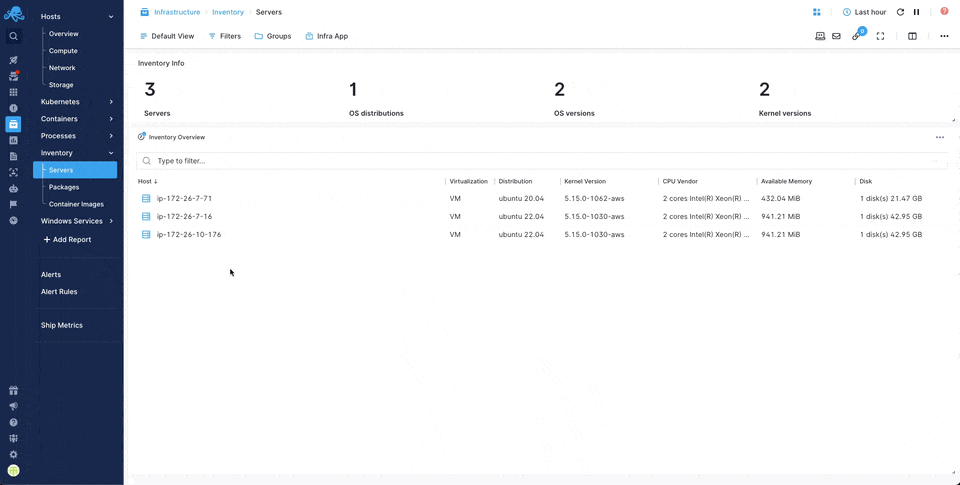 compare hosts