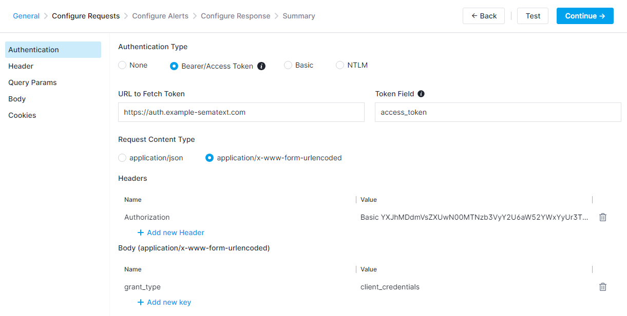 Access Token Authentication