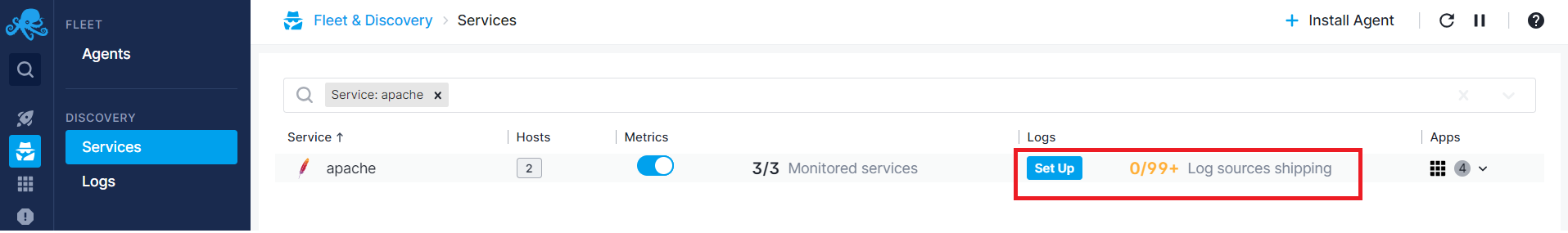 Apache Logs Discovery