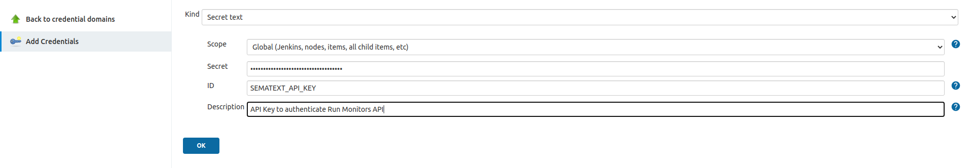 CI/CD Jenkins Credentials